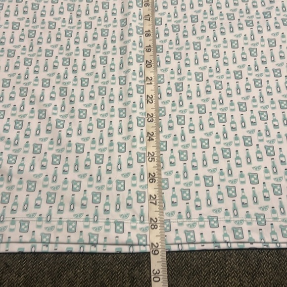 Bermuda Sands Fun Cocktails & Beer Bottle Print Golf Polo Shirt Men’s sz XL - Picture 9 of 12